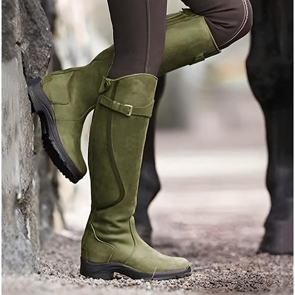 Bottes Cuir Sangle Eleanor (Nouvelle Collection)