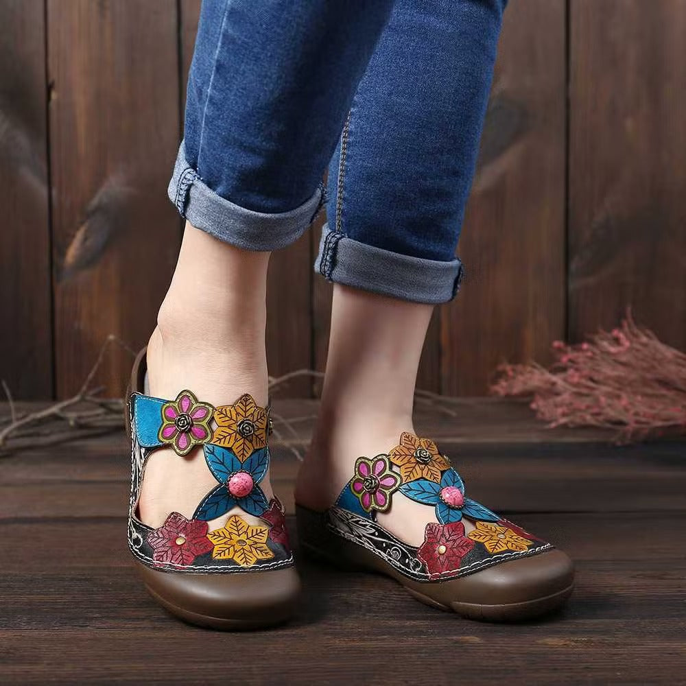 Sandale Natura Flower Confort