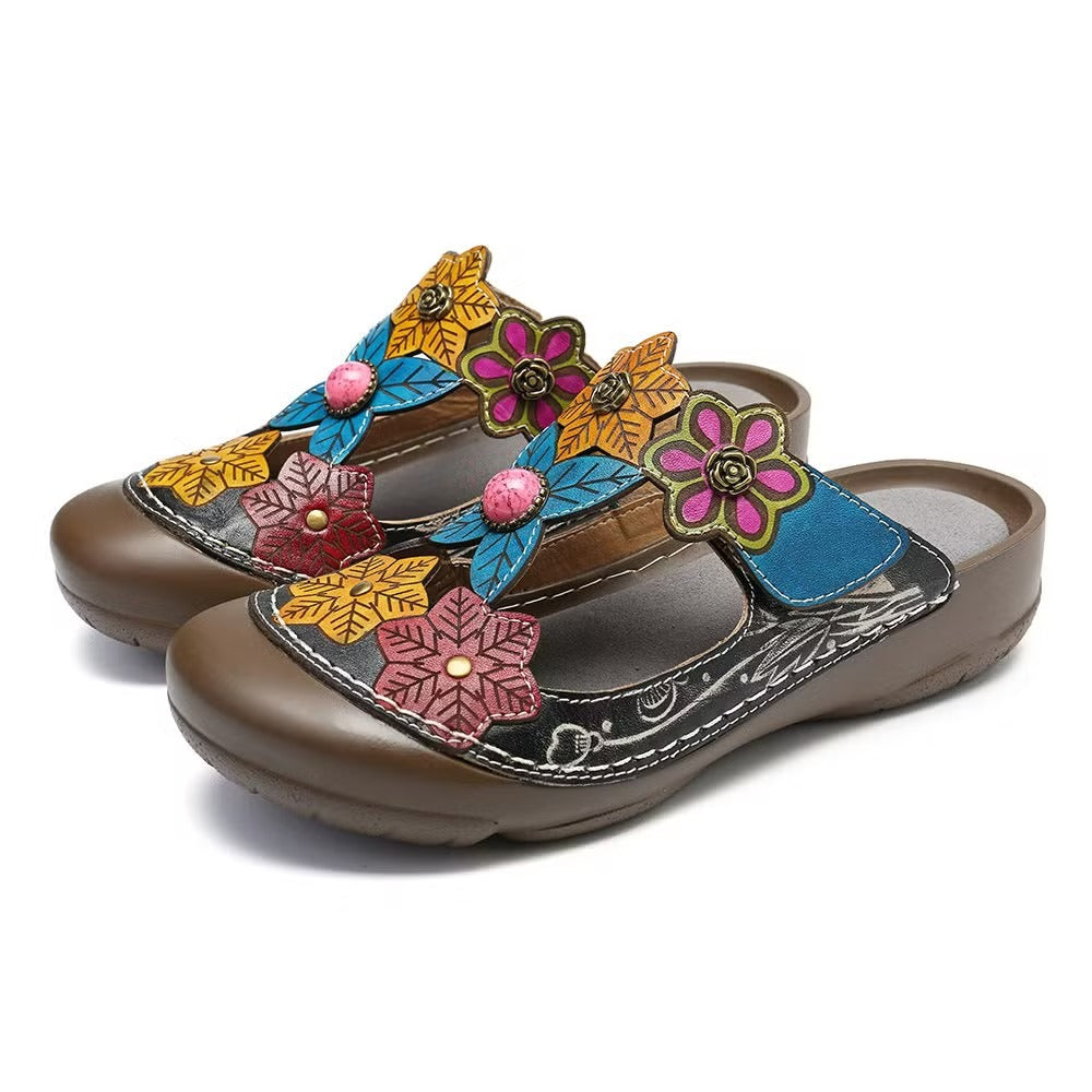 Sandale Natura Flower Confort