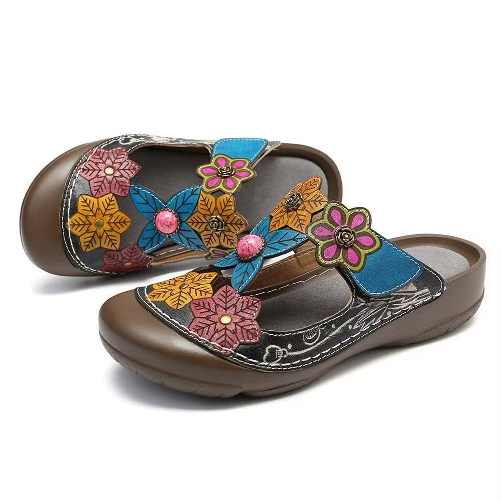 Sandale Natura Flower Confort