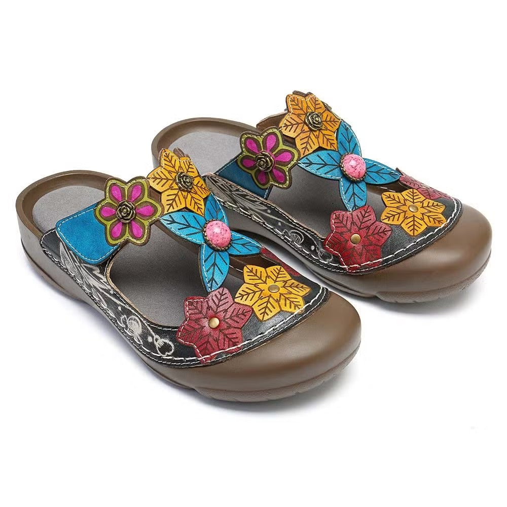 Sandale Natura Flower Confort